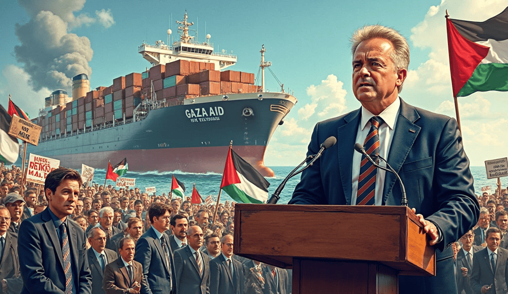 Albanese Mengecam Penahanan Bantuan Gaza oleh Israel Picu Protes di Australia