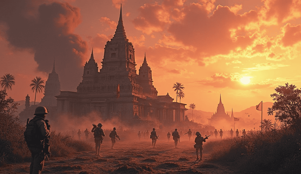 Ta Muen Thom Membara Konflik Memuncak di Garis Batas Surin–Oddar Meanchey